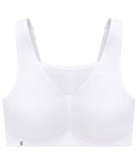 Glamorise No-Bounce Camisole Wire-Free Sports Bra 2 Pack - White Bras 