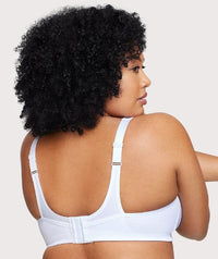 Glamorise No-Bounce Camisole Wire-Free Sports Bra - White Bras 