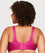 Glamorise No-Bounce Camisole Elite Wire-Free Sports Bra - Fuchsia Print Bras 