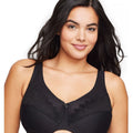 Glamorise WonderWire Minimizer Bra - Black