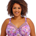 Goddess Kayla Underwired Banded Bra - Lotus