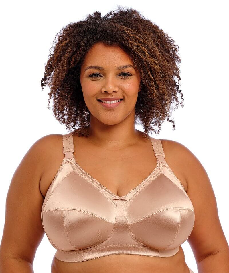 Goddess Keira Wire-Free Nursing Bra - Nude Bras 