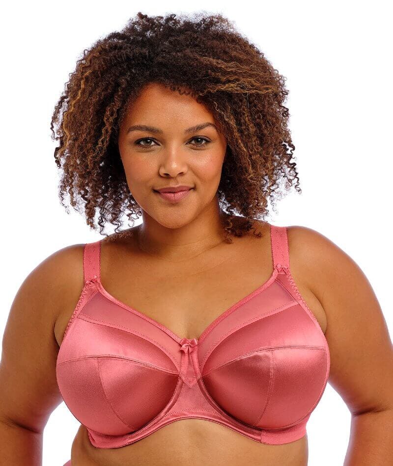 Goddess Keira Underwired Banded Bra - Desert Rose Bras 