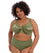 Goddess Keira Underwired Banded Bra - Olive Bras 