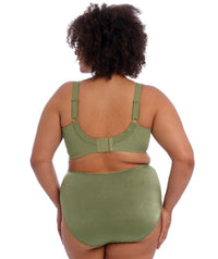 Goddess Keira Underwired Banded Bra - Olive Bras 