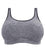 Goddess Sport Wirefree Sports Bra - Pewter Heather Bras 