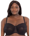 Goddess Verity Underwired Strapless Bra - Black Bras 