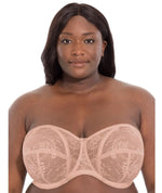 Goddess Verity Underwired Strapless Bra - Fawn Bras 