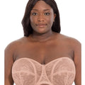 Goddess Verity Underwired Strapless Bra - Fawn