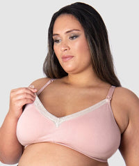 Hotmilk Caress Seamfree Bamboo Full Cup Wirefree Bra - Lotus Bras 