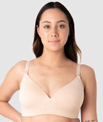 Hotmilk Embrace Leakproof T-Shirt Wirefree Bra - Frappe Bras 