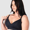 Hotmilk Infinite T-Shirt Wirefree Nursing Bra - Black