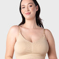 Hotmilk My Necessity Seamless F-G Cup Maternity & Nursing Wire-Free Bra - Frappe