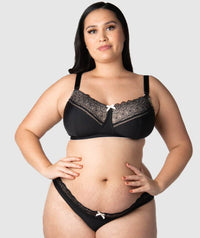 Hotmilk Show Off Nursing & Maternity Wire-free Bra - Black Bras 