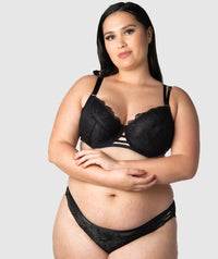 Hotmilk True Luxe Flexi-wire Nursing Bra - Black Bras 