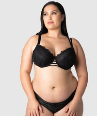 Hotmilk True Luxe Flexi-wire Nursing Bra - Black Bras 