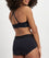 Jockey No Panty Line Promise Sheer Tops Full Brief - Black Knickers 