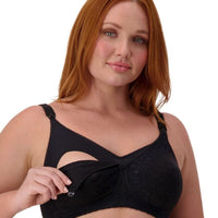 Triumph Lace Maternity Wire-Free Bra - Black