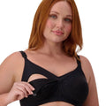 Triumph Lace Maternity Wire-Free Bra - Black