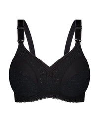 Triumph Lace Maternity Wire-free Bra - Black Bras 