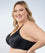 Leading Lady Molded Padded Seamless Wire-free Bra - Black Bras 