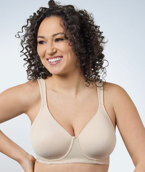 Leading Lady Molded Padded Seamless Wire-free Bra - Nude Bras 