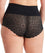 Nancy Ganz Bamboo & Lace Waisted Brief - Black Shapewear 