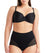 Nancy Ganz Bamboo & Lace Waisted Brief - Black Shapewear 