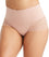 Nancy Ganz Bamboo & Lace Waisted Brief - Mahogany Shapewear 