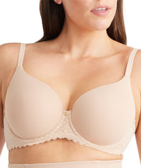 Nancy Ganz Revive Ava Lace Full Coverage Contour Bra - Warm Taupe Bras 