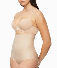 Nancy Ganz X-Factor High Waisted Brief - Warm Taupe Shapewear 