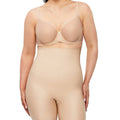 Nancy Ganz X-Factor High Waisted Thigh Shaper Short - Warm Taupe