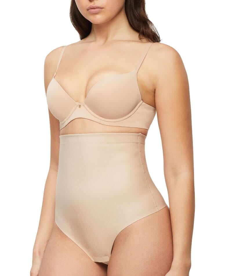 SPANX 10196R Suit Your Fancy High Waist Comfort Thong Shaper size