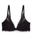 Natori Feathers Lightly Padded Wired Plunge Bra - Black Bras 