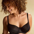 Panache Tango Underwired Balconnet Bra - Black