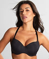 Panache 355 Underwired T-Shirt Bra - Black Bras 