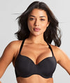 Panache 355 Underwired T-Shirt Bra - Black Bras 