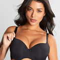 Panache 365 Underwired T-Shirt Bra - Black