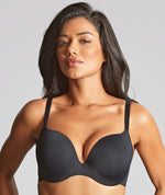 Panache 365 Underwired Plunge Bra - Black Bras 