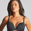 Panache 365 Underwired Plunge Bra - Black