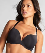 Panache 365 Underwired Plunge Bra - Black Bras 