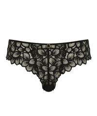 Panache Allure Brief - Black/Latte Knickers 