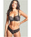 Panache Allure Brief - Black/Latte Knickers 