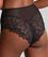 Panache Allure Deep Brief - Black / Latte Knickers 