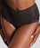 Panache Allure Deep Brief - Black / Latte Knickers 