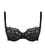 Panache Allure Underwired Balconnet Bra - Black / Latte Bras 