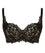 Panache Allure Underwired Full Cup Bra - Black/Latte 