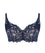 Panache Allure Underwired Full Cup Bra - Navy Bras 