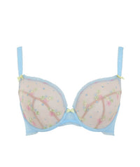 Panache Astrid Plunge Underwired Bra - Pale Blue Bras 