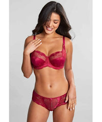 Panache Clara Brief - Orchid/Red Knickers 